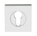 Lockwood Velocity 55mm Square European Cylinder Escutcheon CP Chrome Plate VSS5/CP - primehardware