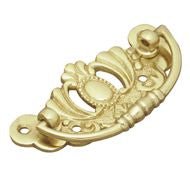 Superior Brass Cabinet Fitting Polished Brass 40x85mm