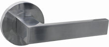 Austyle Builders Choice Lever Satin Chrome Round Rose 63mm (Pair)