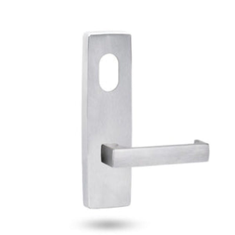 Lockwood 1804 Square End Plate with Turn & 70 Lever Chrome Plate 1804/70CP - primehardware
