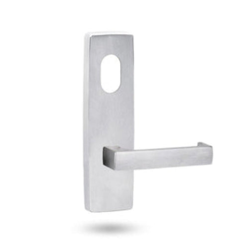 Lockwood 1804 Square End Plate with Turn & 70 Lever Chrome Plate 1804/70CP - primehardware