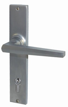 Austyle Narrow Style Lever Set Entrance 85mm Satin Chrome 200x36mm Only Lever Set (Pair)
