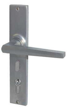 Austyle Narrow Style Lever Set Entrance myLock Satin Chrome 200x36mm Only Lever Set (Pair)