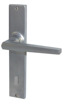 Austyle Narrow Style Lever Set Privacy Satin Chrome 200x36mm Only Lever Set (Pair)