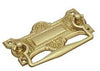 Superior Brass Cabinet Fitting PB 35x60mm - primehardware