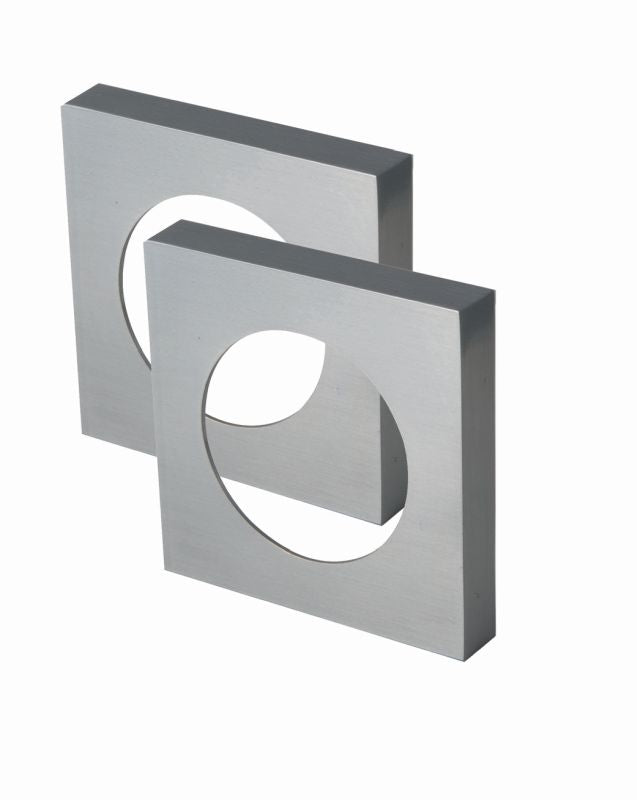Austyle Square Adaptor Rose for Austyle Levers 316SSS 54x54mm - primehardware