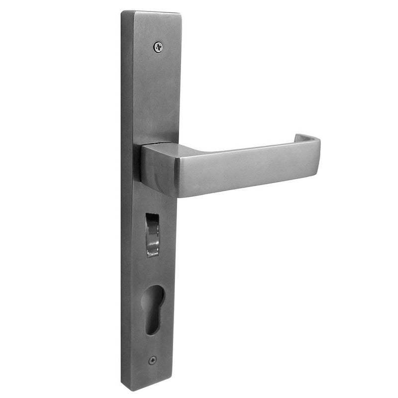 Builders Choice Long Plate myLock (CC 85mm) DDA Lever SC 225x32mm  ONLY LEVER SET