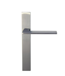 Builders Choice Long Plate Passage SS Bearing Mechanism Satin Chrome 225x32mm Only Lever Set (Pair)