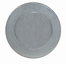 AUSTYLE Blank Architectural Euro Escutcheon Square Edge Satin Chrome 52mm