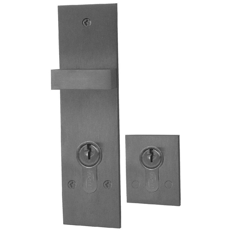 Austyle Escutcheon & Snib Set  satin Chrome Suits 49300 Quadlock 47.6mm 43735