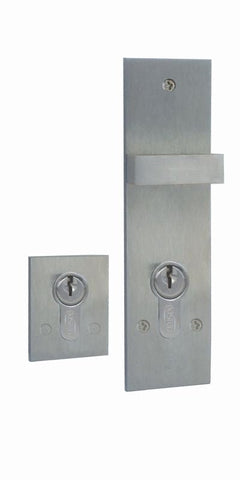Austyle Escutcheon & Snib Set 145x40mm Satin Stainless Steel - suits myLock 43736 - primehardware