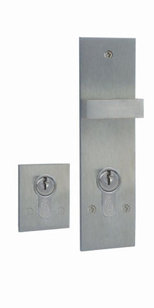 AUSTYLE Escutcheon and Snib Set 145x40mm Satin Stainless Steel Suits myLock 43736