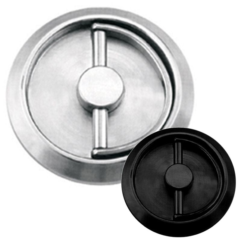 Austyle Round Ring Latch SSS 76mm Various Finish - primehardware