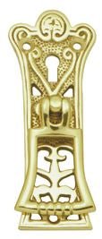Superior Brass Cabinet Handle Ped. PB 100x40mm - primehardware