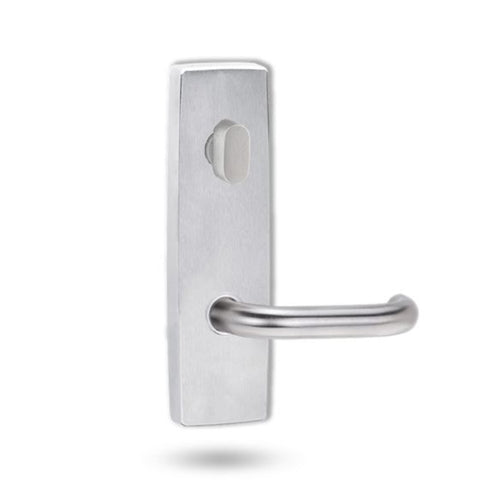Lockwood 1804 Square End Plate with Turn & 70 Lever Satin Chrome 1804/70SC - primehardware