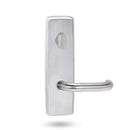 Lockwood 1804 Square End Plate with Turn & 70 Lever Satin Chrome 1804/70SC - primehardware
