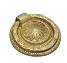 Superior Brass Ornate Ring Pull Polished Brass 38mm