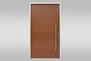 Superior Brass Entry Handle Double 316 Satin Stainless Steel 300mm (Pair) - primehardware