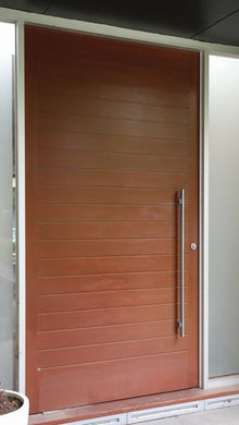 Austyle Entry Pull Handle — Linear Slim Back to Back Double | 316SS Satin Stainless Steel 900mm