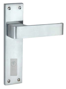 Superior Brass Lever Entrance CC 85mm Satin Chrome 200x45mm (Pair)