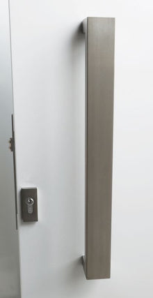 Superior Brass Entry Handle Double 316 Stainless Steel Satin Stainless Steel 500mm