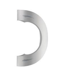 Austyle Entrance Pull Handle — C-Pull | Satin Stainless Aluminium 250mm