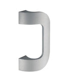 Superior Brass Entrance Handle D Shape Double Satin Stainless Steel 250mm (Pair) - primehardware