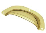 Superior Brass Drawer Pull PB 100mm