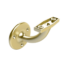 EMRO STAIR HAND RAIL BRACKET EXTENDED VISIBLE FIX 80MM BRUSHED GOLD 444BGPP - primehardware