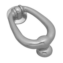 Superior Brass Oval Satin Chrome 150x100mm