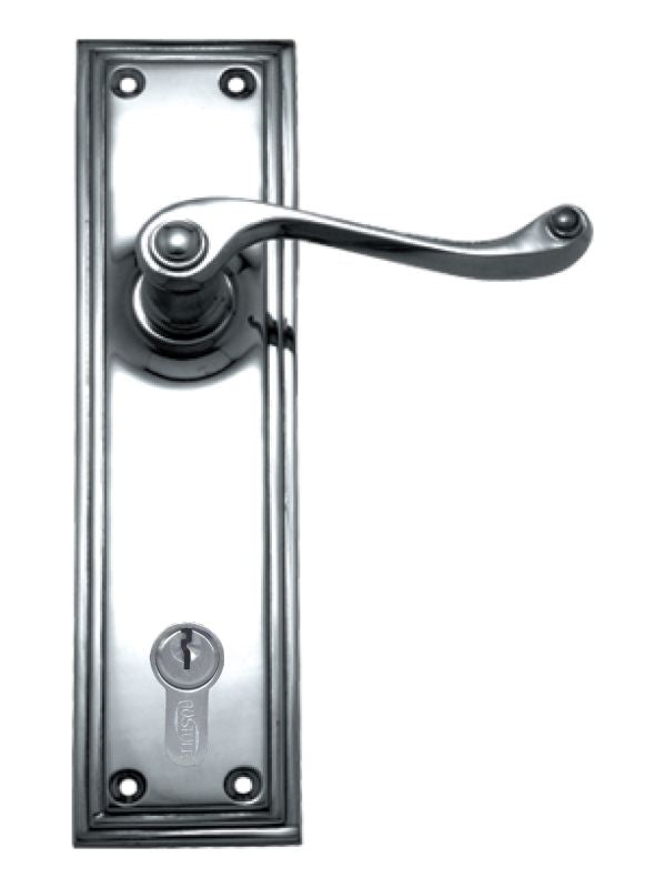 Superior Brass Lever Lock (CC 85mm) SC 200x50mm  ONLY LEVER SET