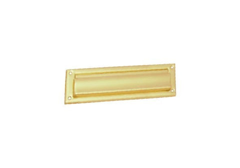 Superior Brass Letter Plate Pressed PB 90x330mm - primehardware