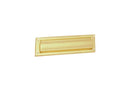 Superior Brass Letter Plate Pressed PB 90x330mm - primehardware