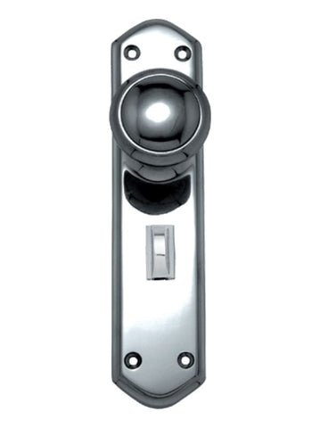 Superior Brass Knob Lock Privacy SC 200x48mm - primehardware