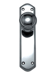 Superior Brass Knob Latch Passage Set SC 150x48mm