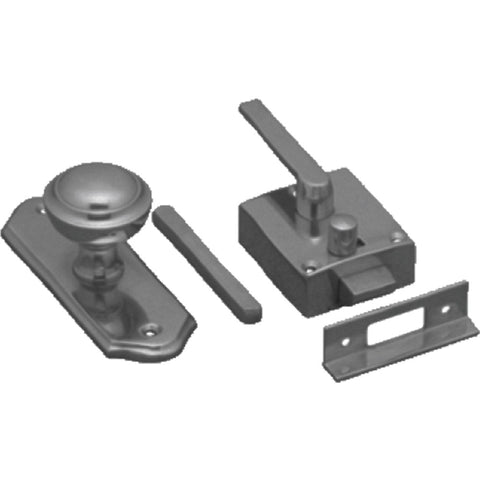 Austyle Fly Wire Lock Set Satin Chrome 44198 - primehardware