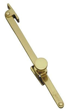 Superior Brass Casement Stay Telescopic Extendible Polished Brass 300mm