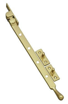 Superior Brass Casement Stay Polished Brass 250mm