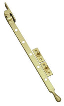 Superior Brass Casement Stay Beehive PB 300mm - primehardware