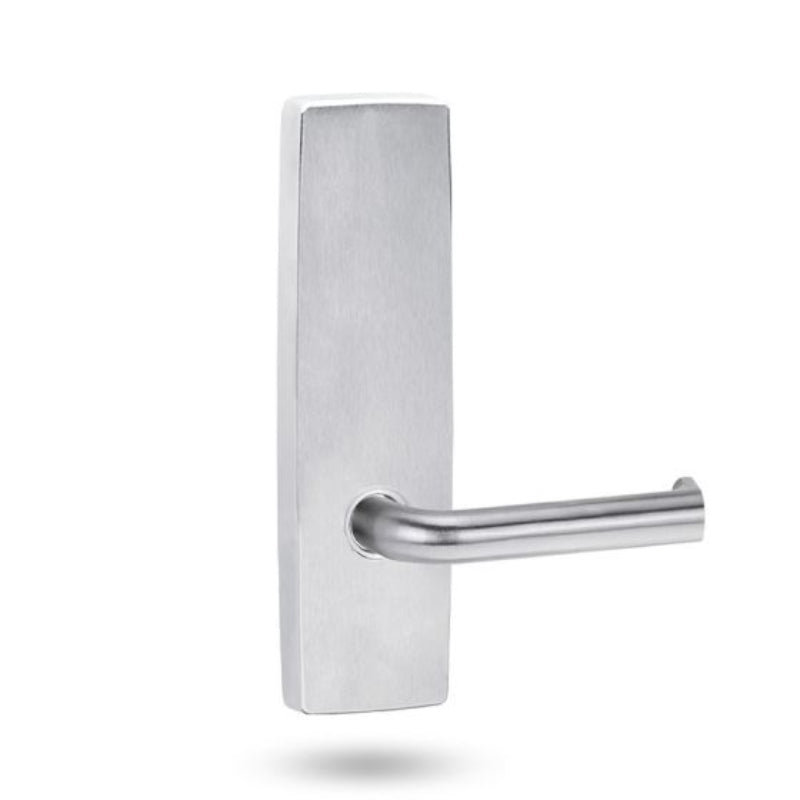 Lockwood 1805 Square End Plate & 102 Lever Satin Chrome 1805/102SC - primehardware