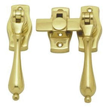 Superior Brass French Door Fastener 3063 Polished Brass 100mm