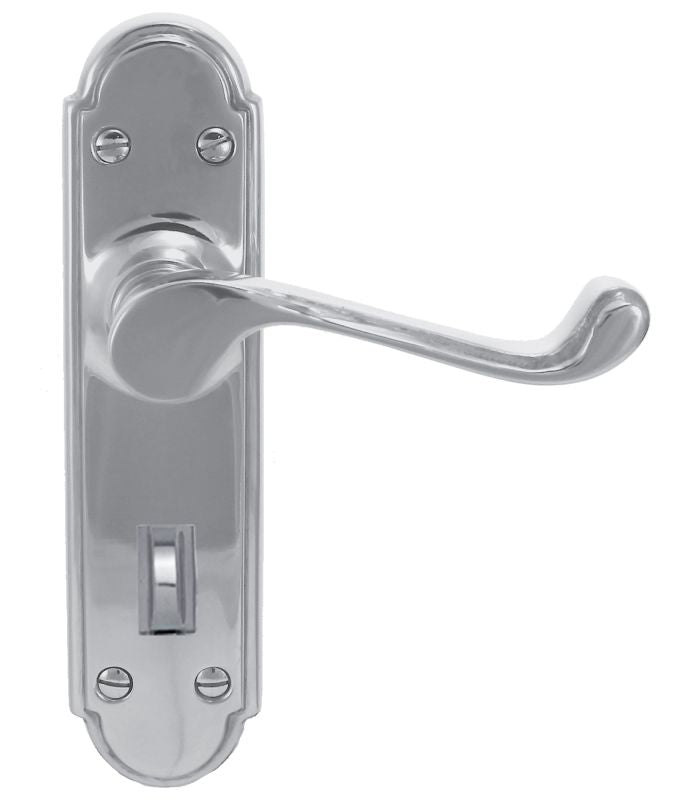 Superior Brass Lever Lock Privacy SC 230x45mm ONLY LEVER SET - primehardware