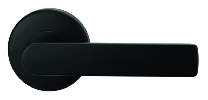 Lockwood Velocity Passage Set & L3 Lever TP Matt Black  VEL1/L3MBK