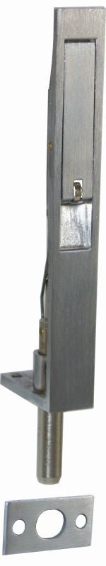 Superior Brass Flush Bolt Heavy Duty 200mm Satin Chrome 200x19mm