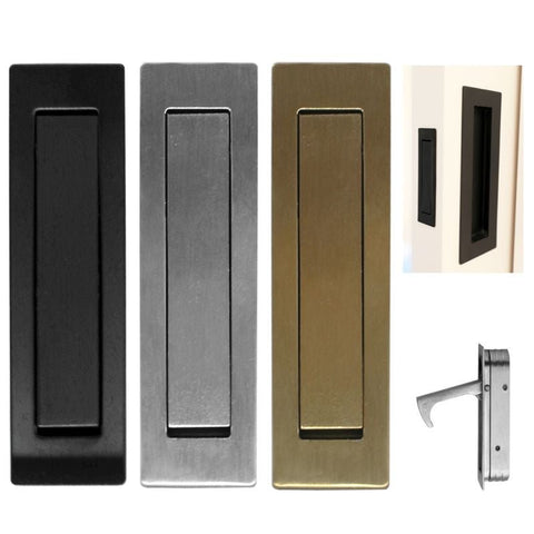 Austyle Sliding Door Edge Pull SC 80x23mm Various Finish - primehardware