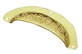 Superior Brass Drawer Pull PB 95mm - primehardware