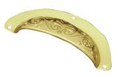 Superior Brass Drawer Pull PB 95mm