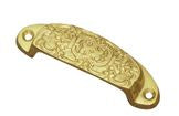 Superior Brass Drawer Pull PB 80mm