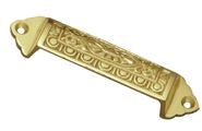 Superior Brass Drawer Pull PB 100mm