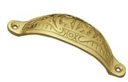 Superior Brass Drawer Pull PB 100mm
